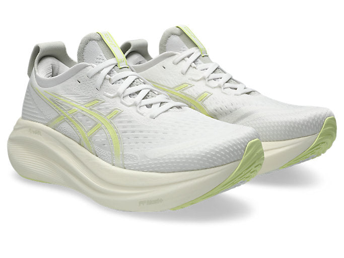 ASICS GEL-Nimbus 27 - White/Huddle Yellow