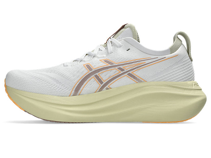 ASICS GEL-Nimbus 27 - White/Fawn