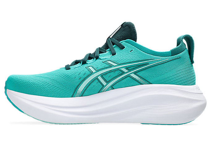 ASICS GEL-Nimbus 27 - Wave Teal/Saxon Green