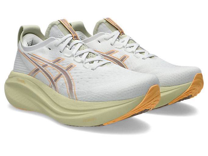 ASICS GEL-Nimbus 27 - White/Fawn