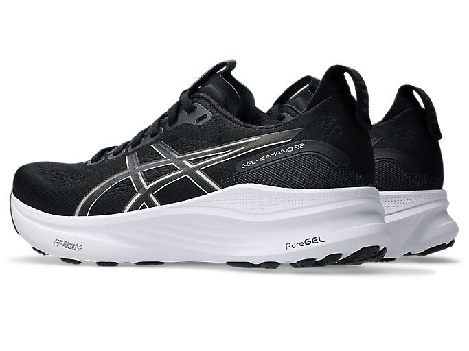 ASICS GEL-KAYANO 32 EXTRA WIDE - Black/White view 3