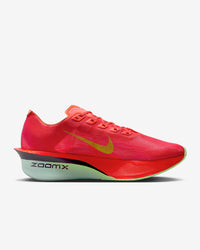 Nike Vaporfly 4 Rennradschuhe - Leuchtendes Karmesinrot/Minzschaum/Höhlenlila/Limetten-Explosion / 5.5